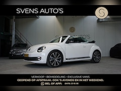 Volkswagen Beetle Cabriolet - 1.4 TSI Sport Fender Sound|Xenon|Leder|Keyless|Navigatie|Cruise