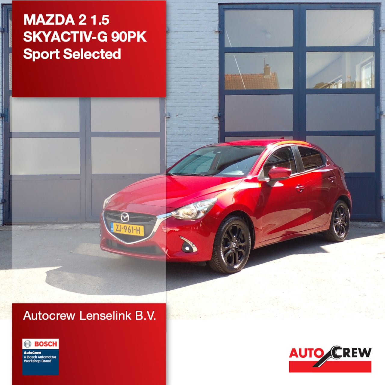 Mazda 2 - 1.5 SKYACTIV-G 90PK Sport Selected | Origineel NL | - AutoWereld.nl