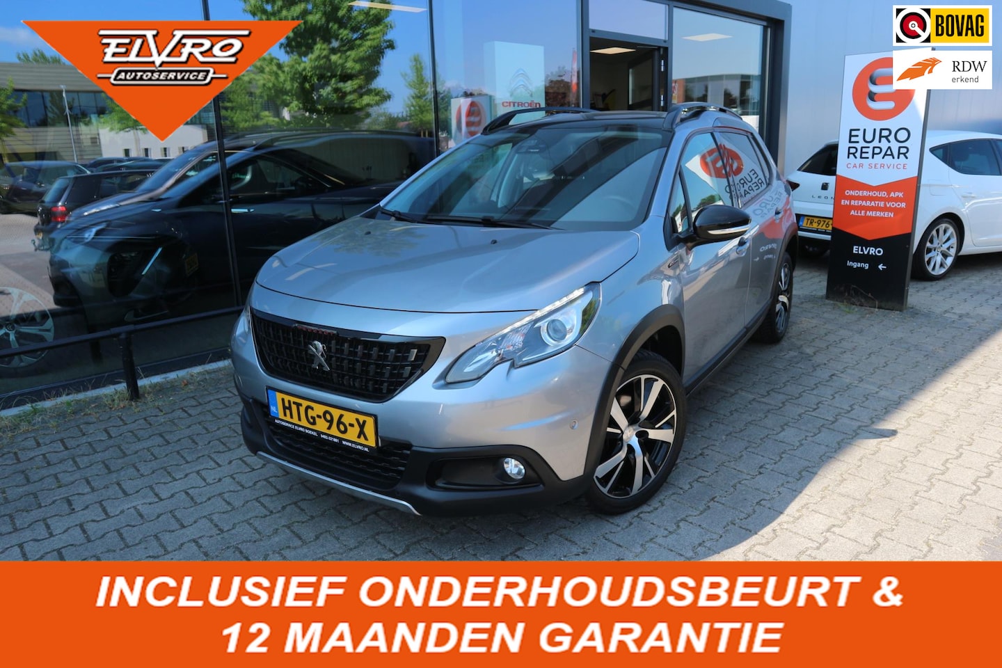Peugeot 2008 - 1.2 PureTech GT-Line AUTOMAAT LEDER PANORAMADAK NAVI CAMERA RIJKLAARPRIJS!! - AutoWereld.nl