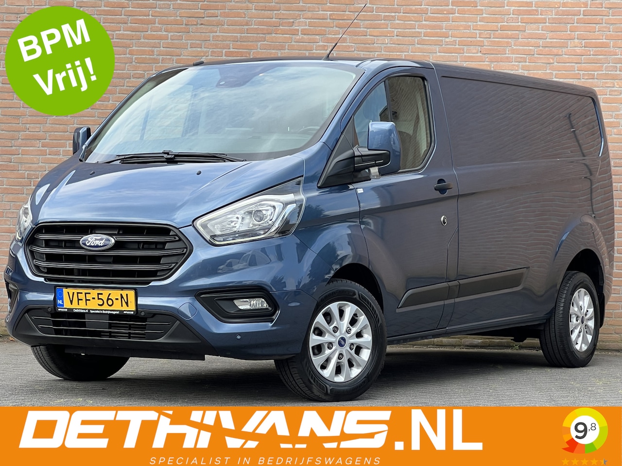 Ford Transit Custom - 2.0TDCI 130PK Lang / Carplay / 2.700kg / Trekhaak / Euro6 - AutoWereld.nl