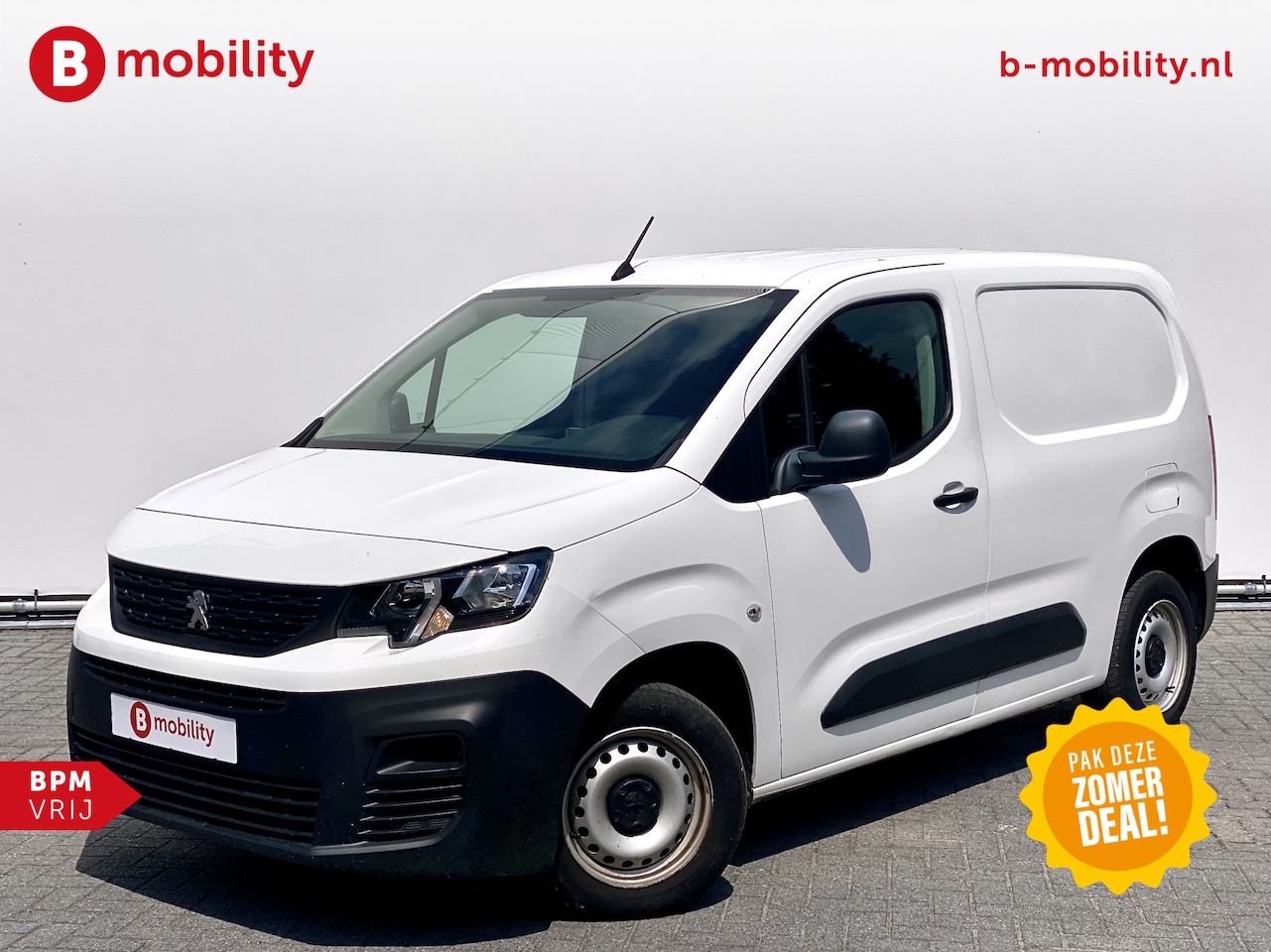 Peugeot Partner - 1.6 BlueHDI Pro Trekhaak | Airco | Audio | Start Pack - AutoWereld.nl