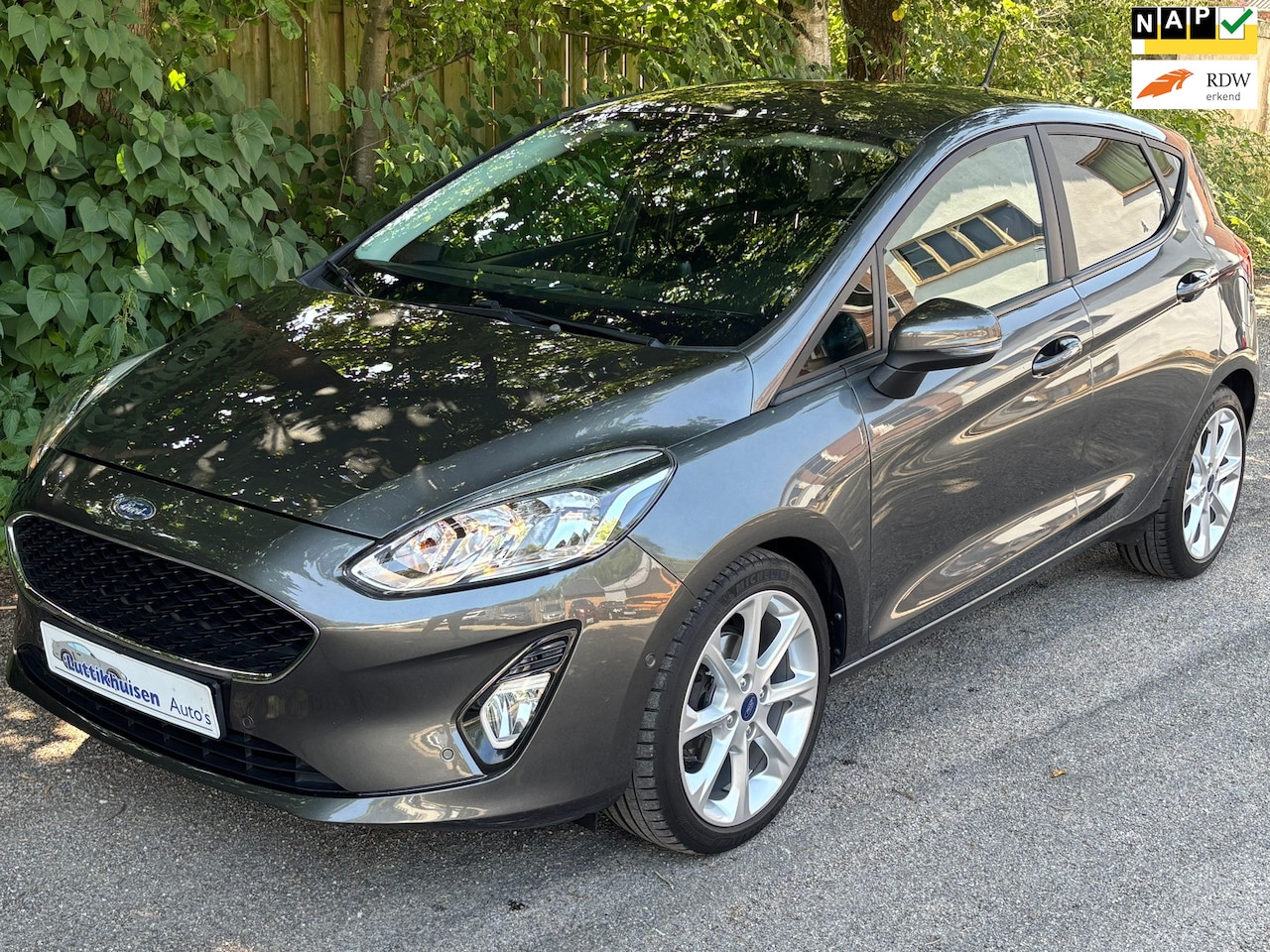 Ford Fiesta - 1.0 100pk AUTOMAAT,NAVI,CAMERA,CLIMAT - AutoWereld.nl
