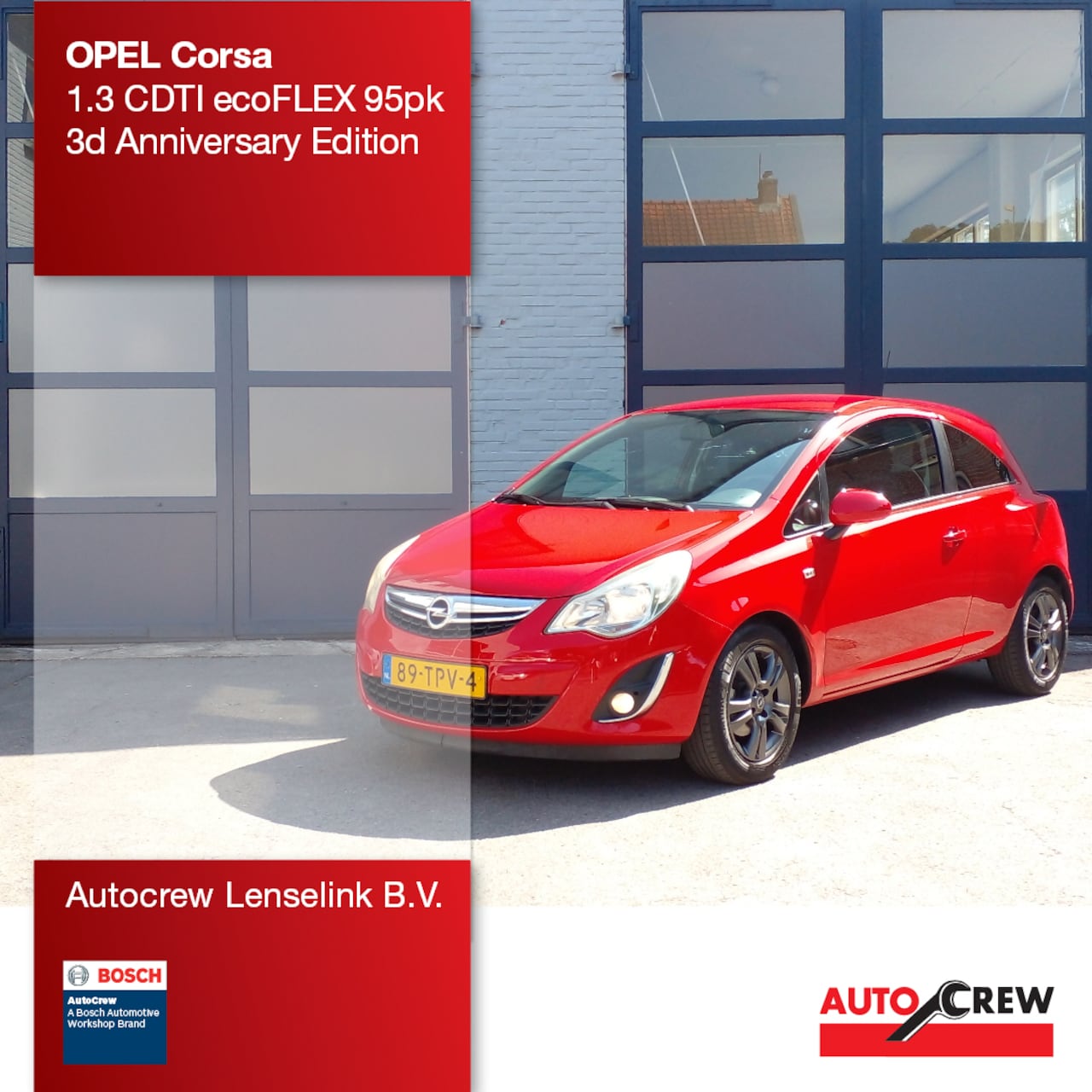Opel Corsa - 1.3 CDTI ecoFLEX 95pk 3d Anniversary Edition | Origineel NL | - AutoWereld.nl