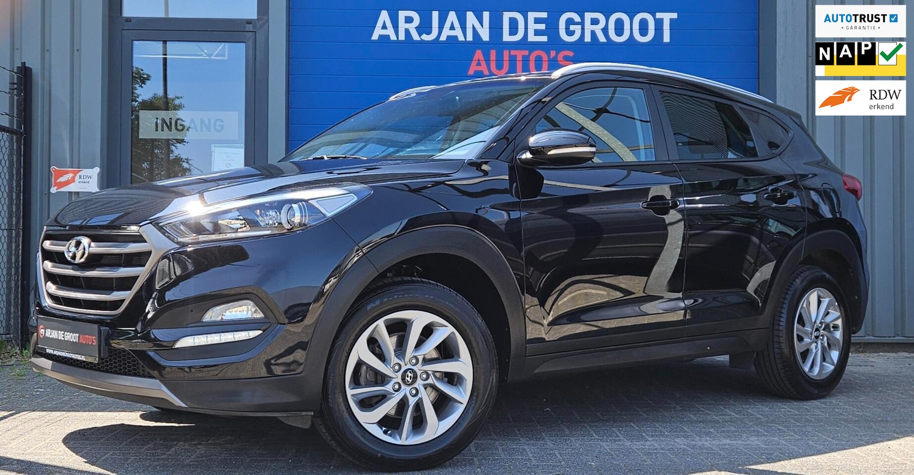 Hyundai Tucson - 1.6 GDi 132PK Navigatie Cruise Climate Camera LM velgen - AutoWereld.nl