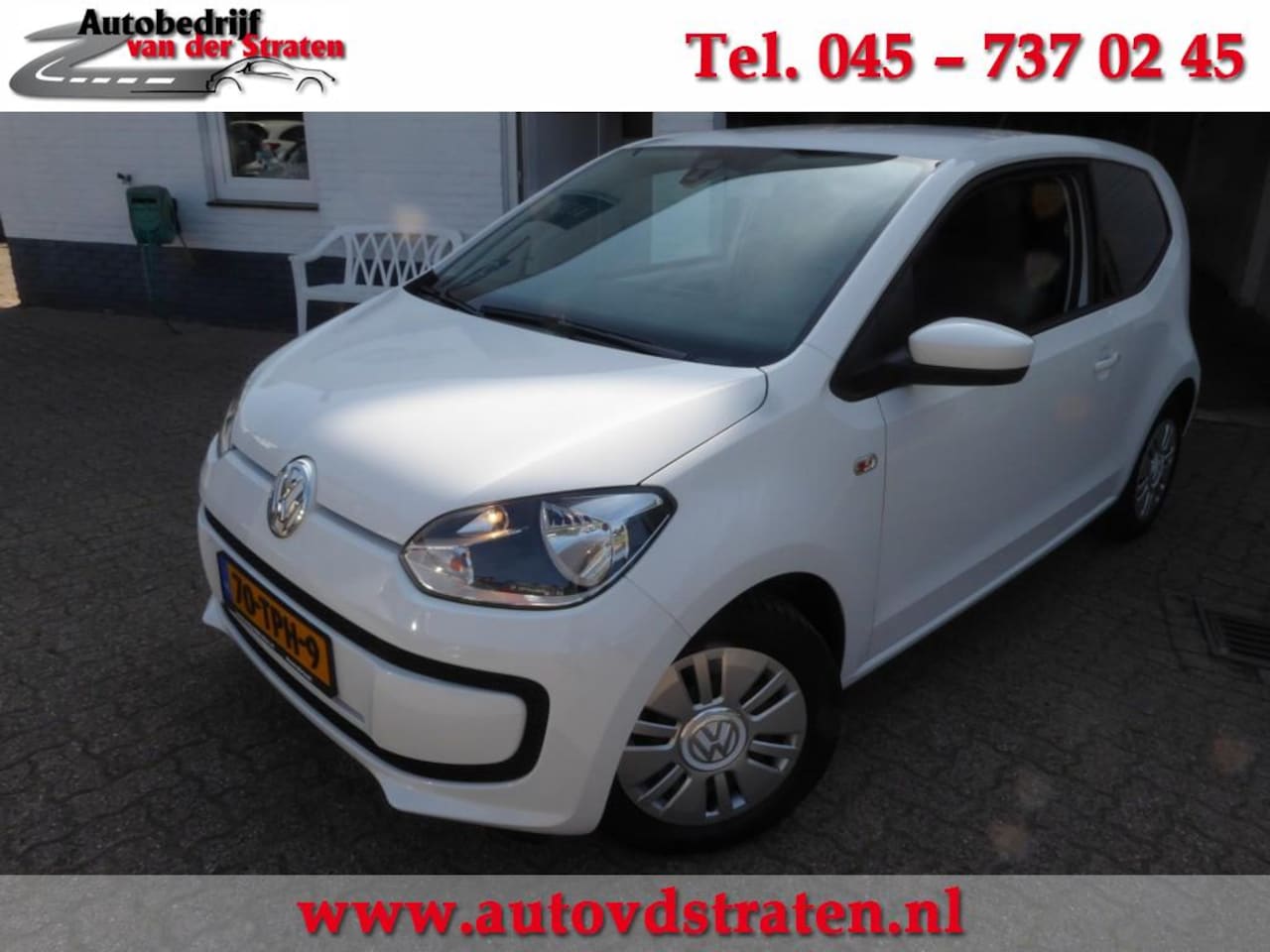 Volkswagen Up! - 1.0 MOVE UP! BLUEM./Airco/Elekt.Pakket/Zeer mooi!!! - AutoWereld.nl