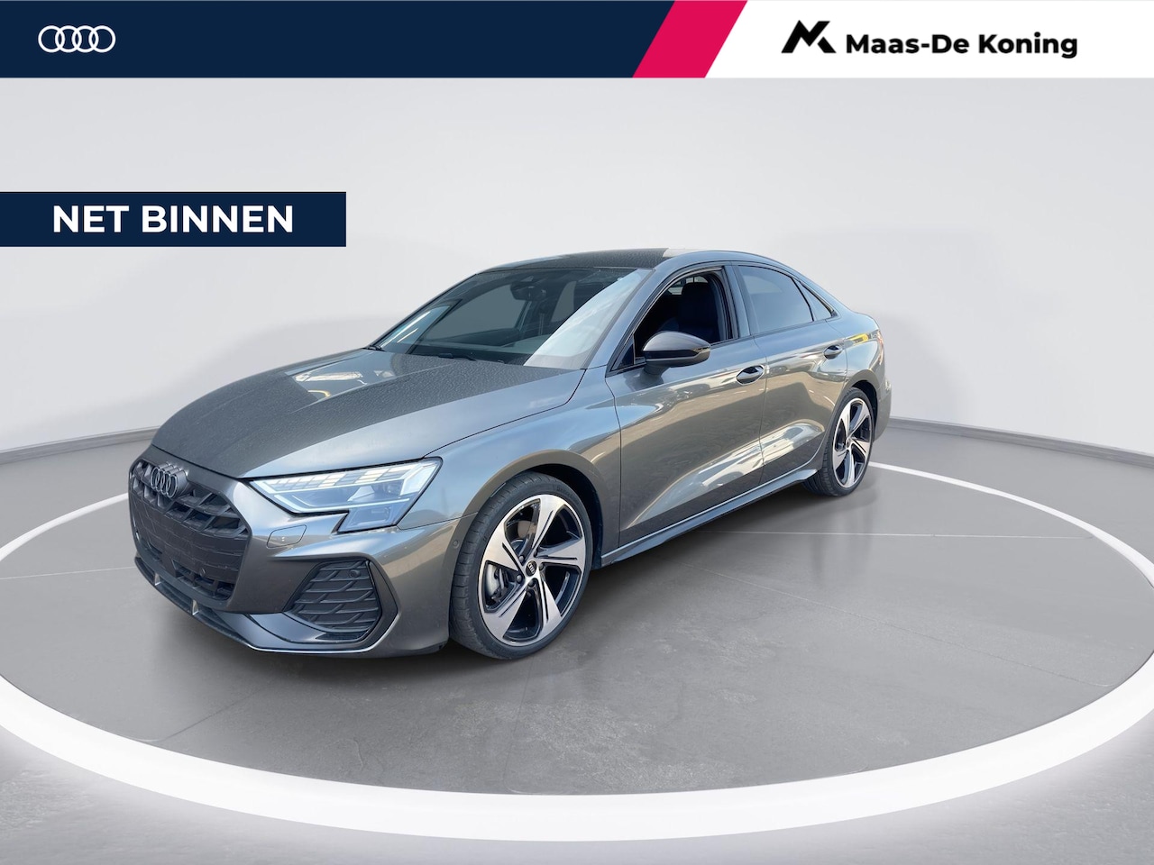 Audi A3 Limousine - 35 TFSI/150PK S-tronic S Line · Sonos · Leder/Alcantara · Camera + Parkeersensoren  · Gara - AutoWereld.nl
