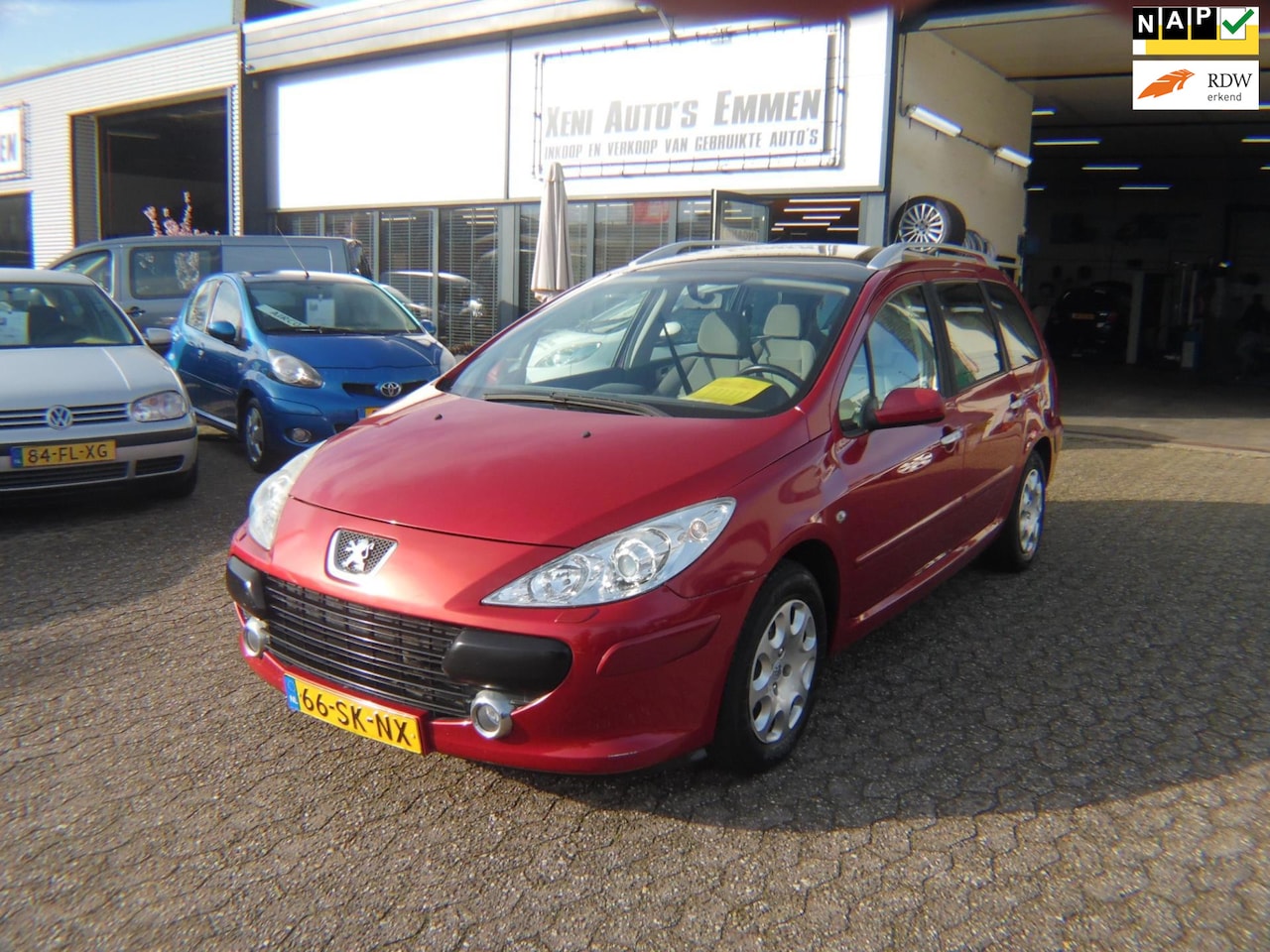 Peugeot 307 SW - 1.6-16V|Automaat|Panorama|Airco|Nw.APK|Trekhaak|Dealer Onderhouden.. - AutoWereld.nl