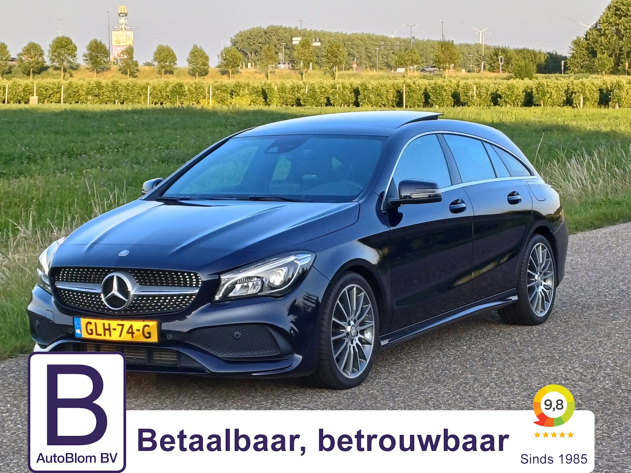 Mercedes-Benz CLA-klasse Shooting Brake - 180 /AMG Line/Pano/Leder/LED/Cruise/Stoel verw./ - AutoWereld.nl
