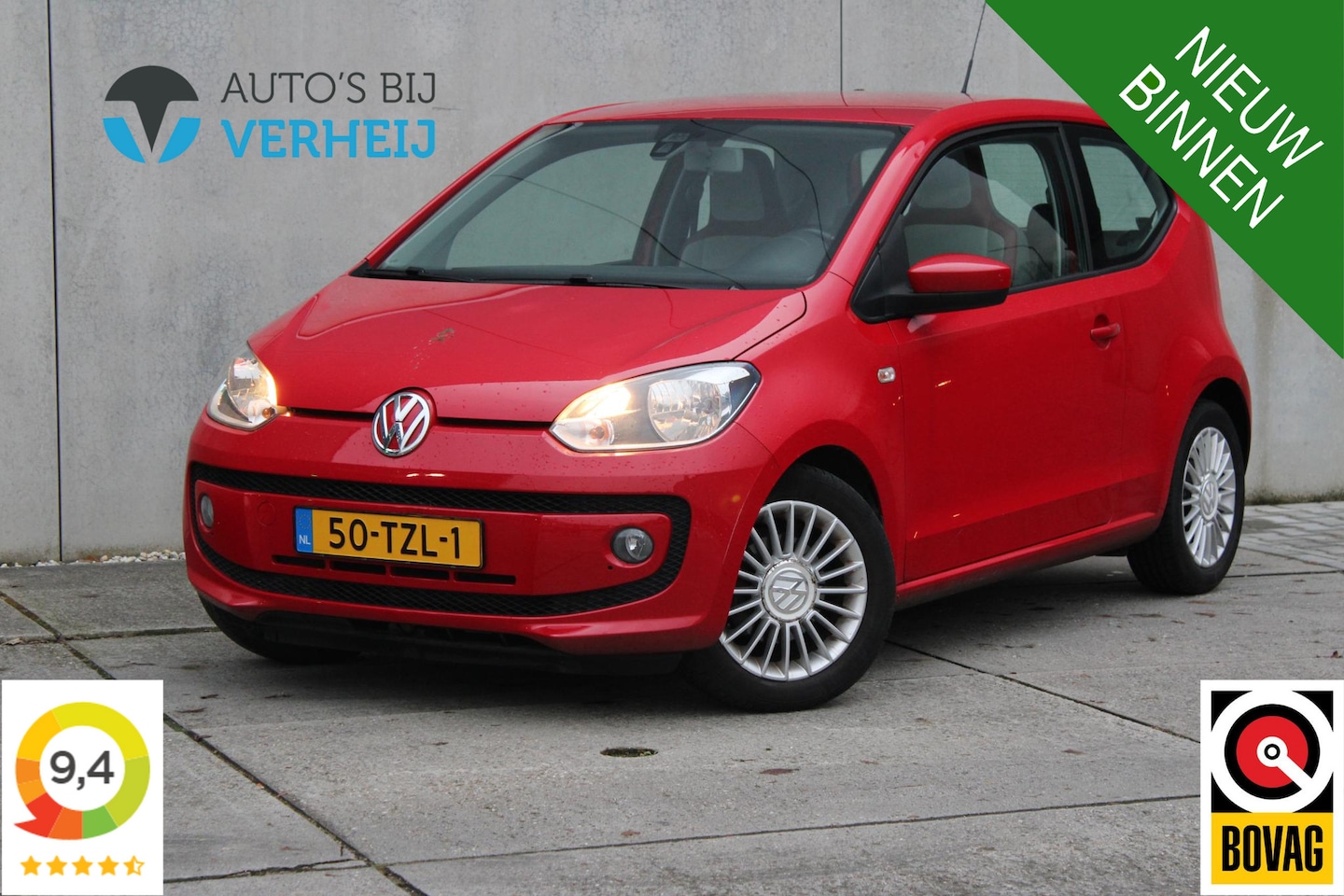 Volkswagen Up! - 1.0 High Up! BlueMotion / AIRCO / LM VELGEN - AutoWereld.nl
