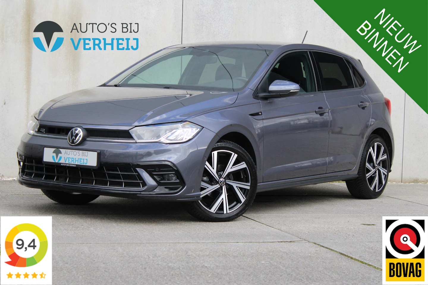 Volkswagen Polo - 1.0 TSI R-Line / R-LINE / ADAP CRUISE / NAVI / CAMERA / 17"LMV - AutoWereld.nl