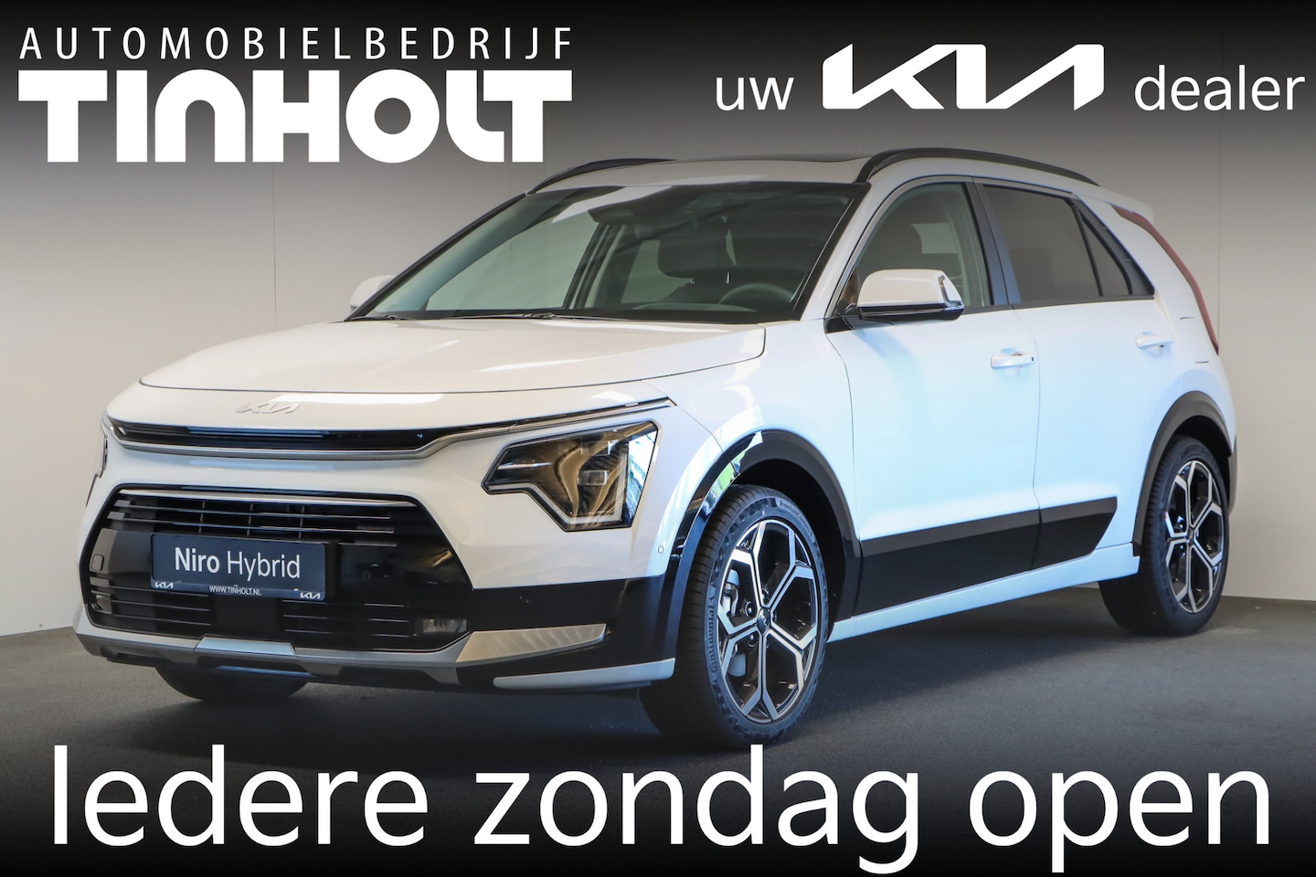 Kia Niro - 1.6 GDi Hybrid ExecutiveLine Direct uit voorraad leverbaar Snow White Pearl - AutoWereld.nl