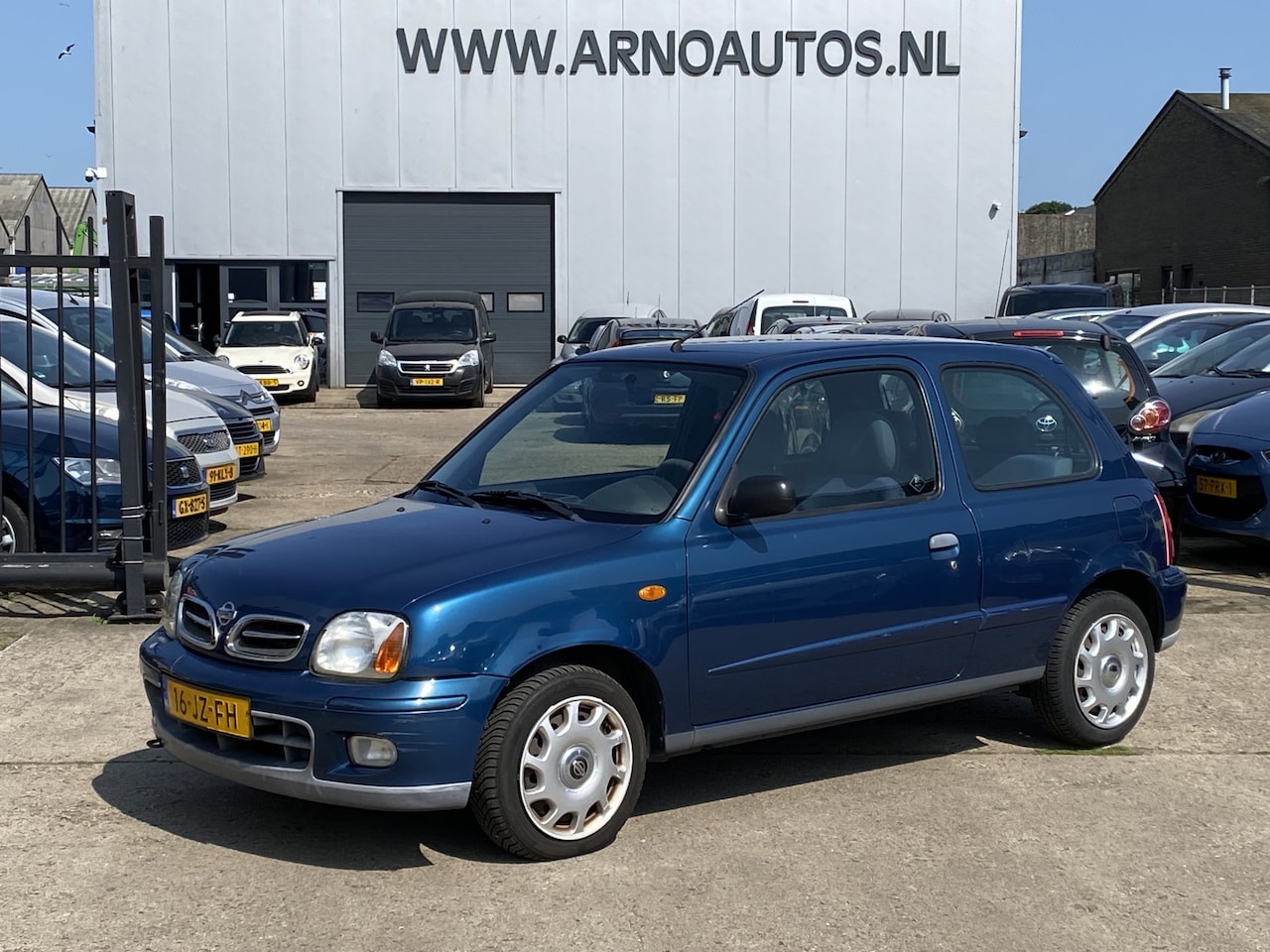 Nissan Micra - 1.4 AUTOMAAT Clair CVT, AIRCO, STUURBEKRACHTIGING, ELEK-RAMEN, AIRBAG, APK TOT 21-06-26, 1 - AutoWereld.nl