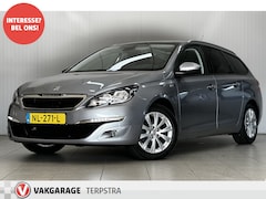 Peugeot 308 SW - 1.2 PureTech Style/ D-Riem verv: 116.000 KM/ Trekhaak/ 16'' LMV/ Panorama-Dak/ DAB+/ Navi/