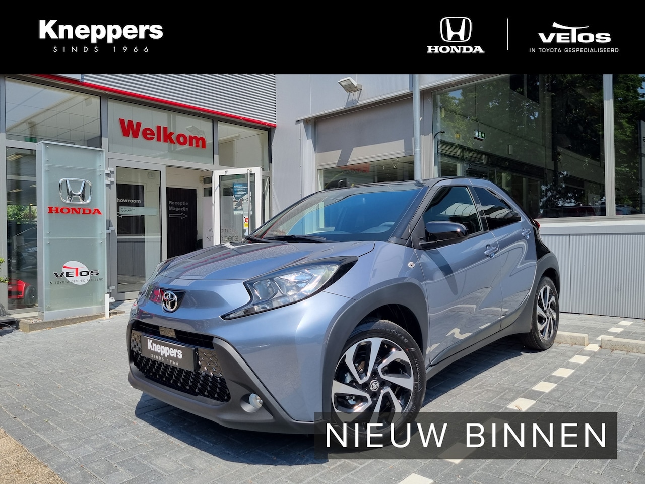 Toyota Aygo X - 1.0 VVT-i MT Pulse Apple/Android, Cruise, 17inch velgen, Voorstoelen verwarmd , All-in Rij - AutoWereld.nl