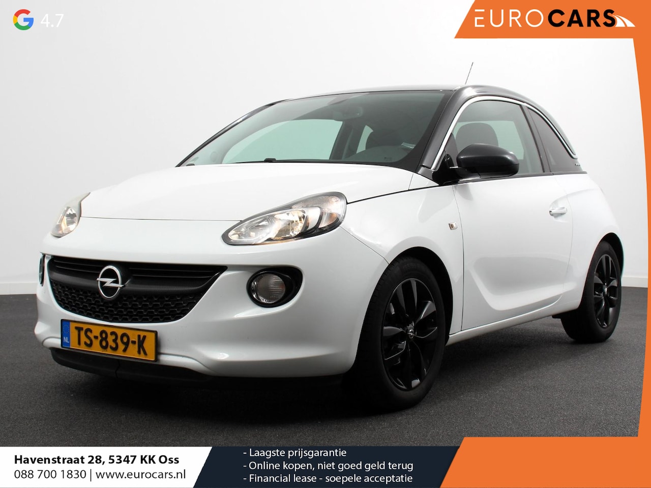 Opel ADAM - 1.4 Splash | Airco | Groot scherm | Lichtmetalen velgen | Verwarmde voorstoelen | Verwarmd - AutoWereld.nl