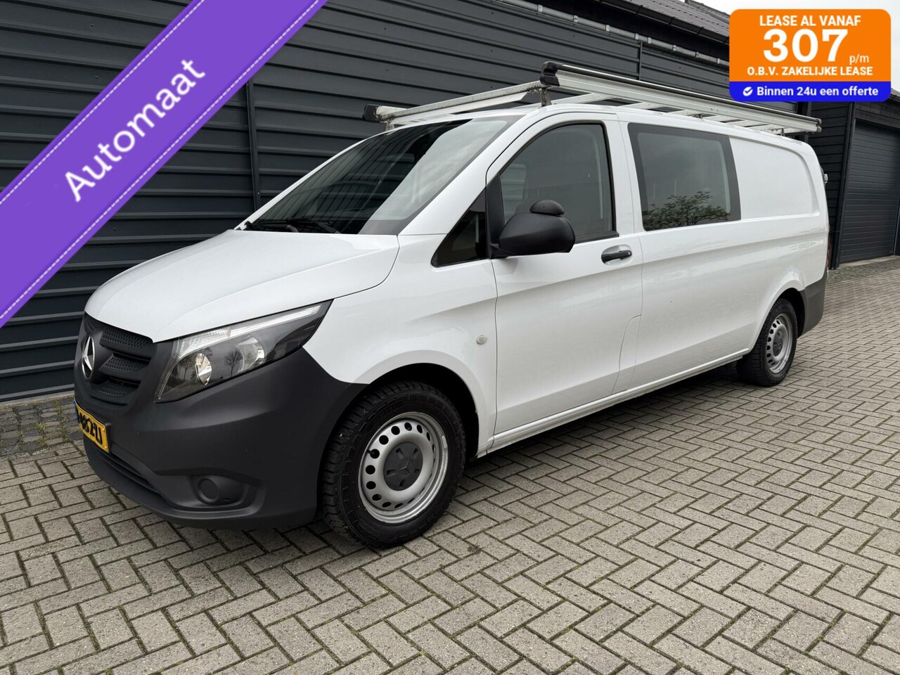 Mercedes-Benz Vito - 114 CDI Lang XL automaat Dubbel Cabine Clima Imperiaal - AutoWereld.nl