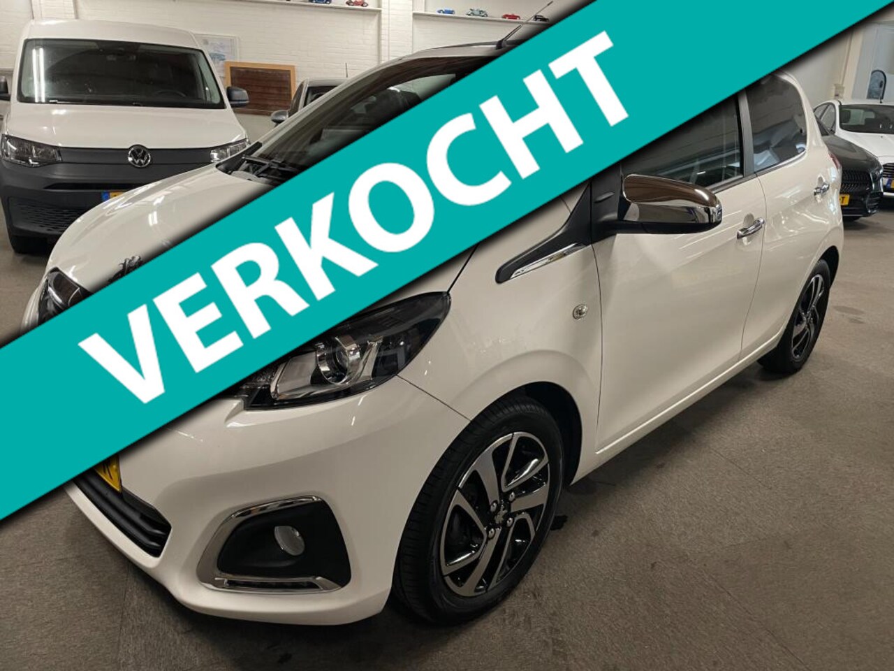 Peugeot 108 - 1.0 e-VTi Allure TOP! Cruise control Airco Camera - AutoWereld.nl
