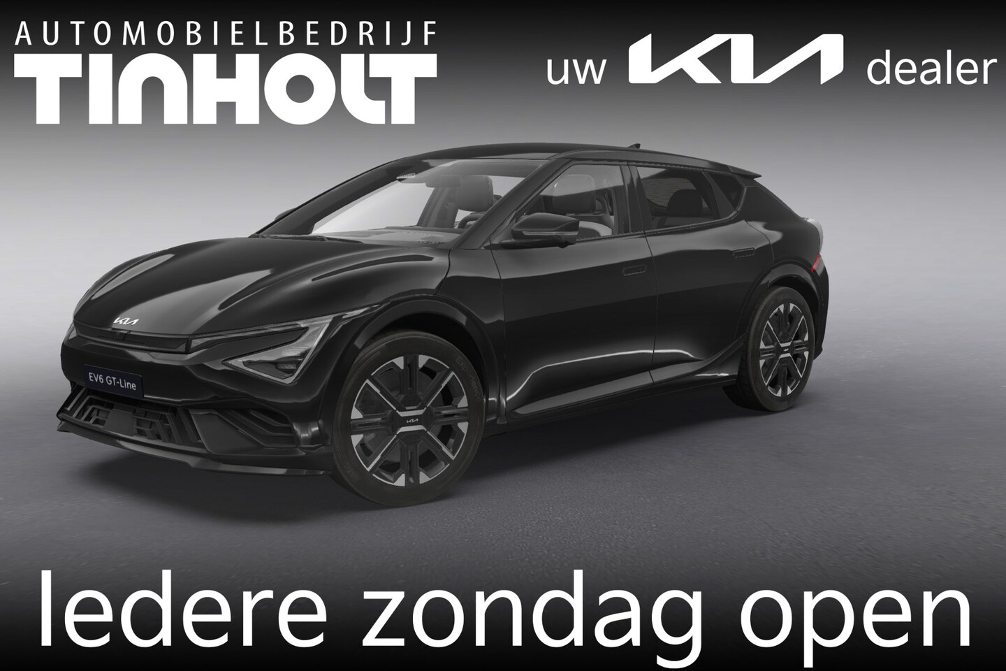 Kia EV6 - GT-Line 84 kWh - Direct uit voorraad leverbaar - Aurora Black Pearl - AutoWereld.nl