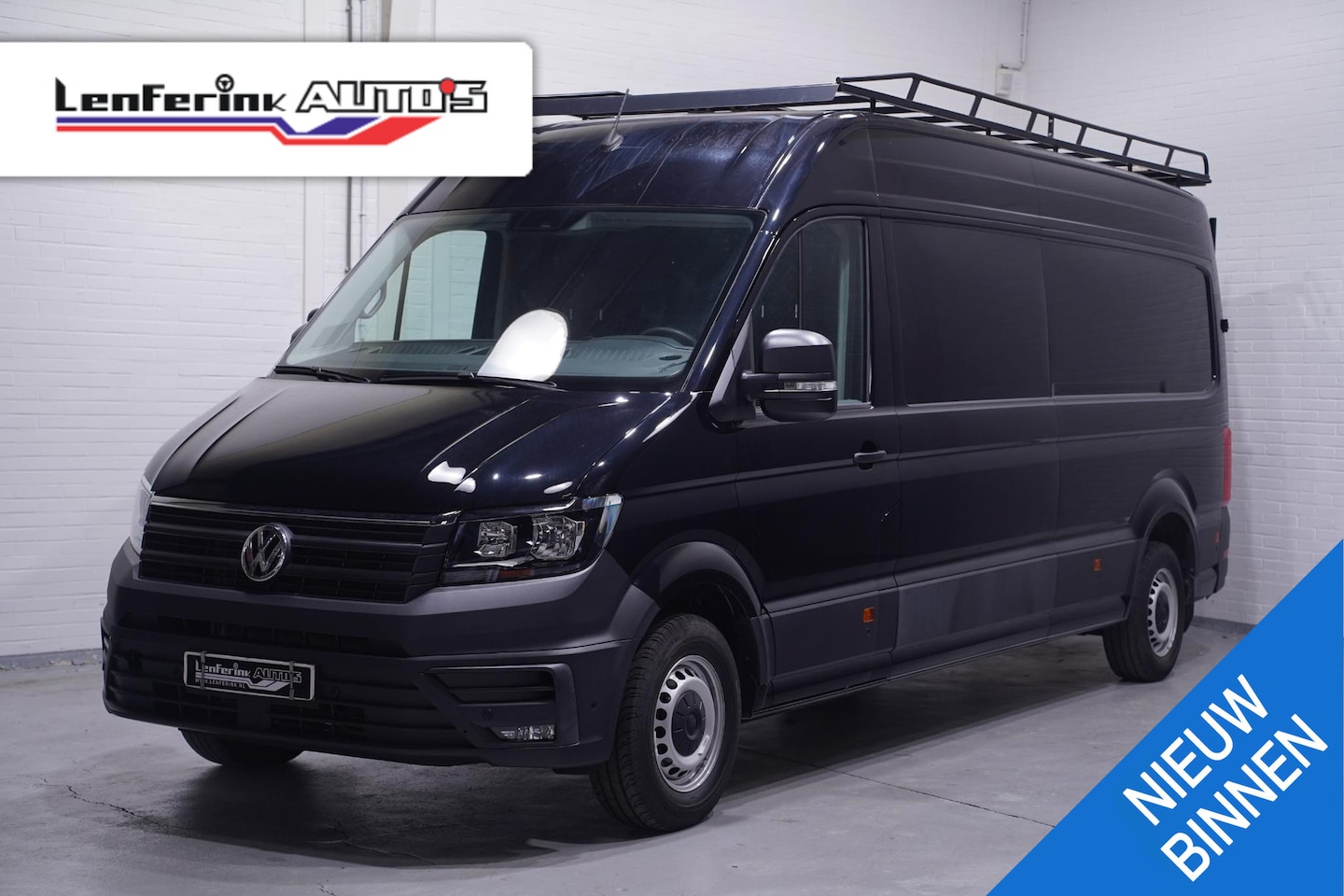Volkswagen Crafter - 2.0 TDI 140 pk L4H3 DSG Aut. Camera, Imperiaal Trekhaak met 1/2 Opstap, Airco ECC, Cruise - AutoWereld.nl