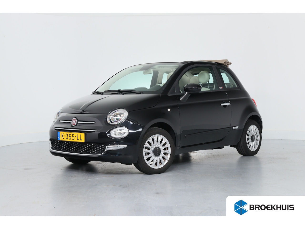 Fiat 500 C - 1.0 Hybrid Lounge | Navi | Airco | Cruise Control | Parkeersensoren | Lichtmetalen Velgen - AutoWereld.nl
