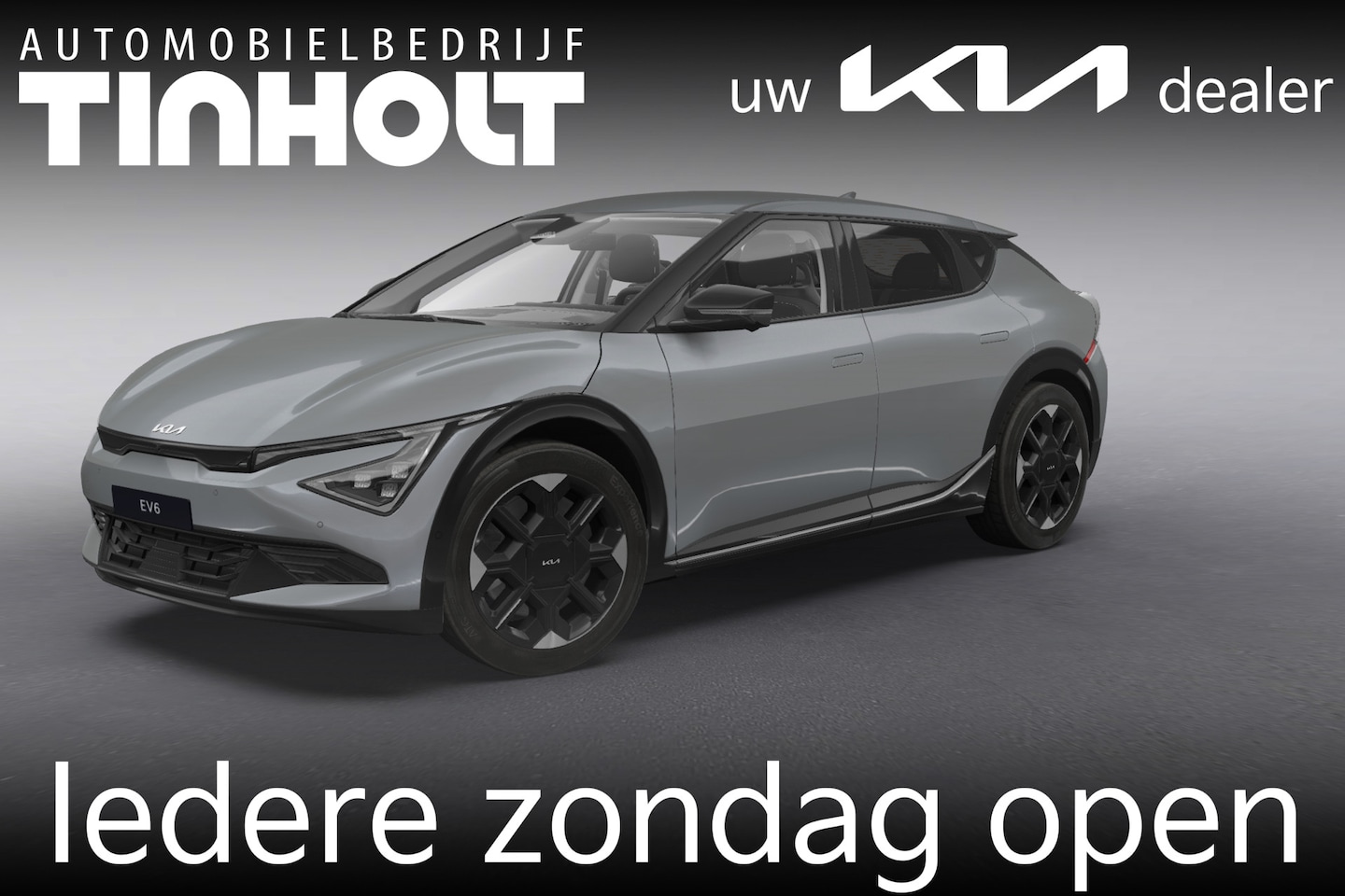 Kia EV6 - Plus 84 kWh - Direct uit voorraad leverbaar - Wolf Gray - AutoWereld.nl