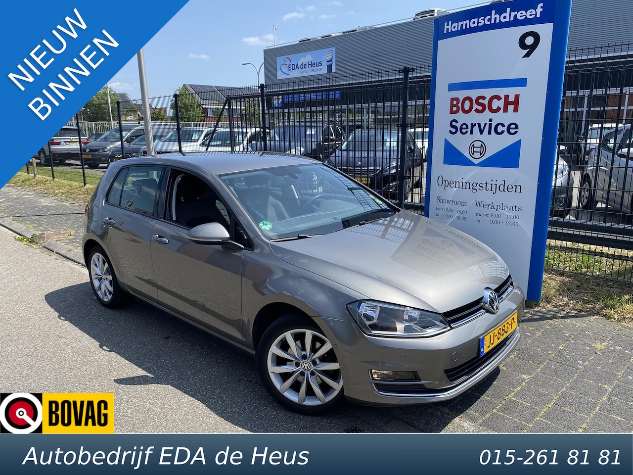 Volkswagen Golf - 1.4 TSi DSG7-automaat Highline met o.a. wegkl. trekhaak, parkeersensoren, sportstoelen, cl - AutoWereld.nl
