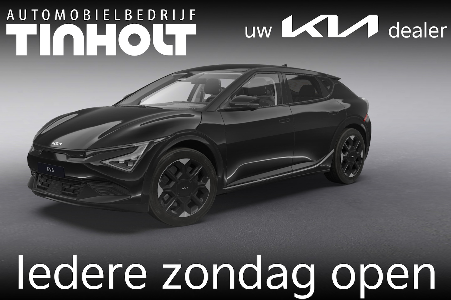 Kia EV6 - Plus 84 kWh - Direct uit voorraad leverbaar - Aurora Black Pearl - AutoWereld.nl