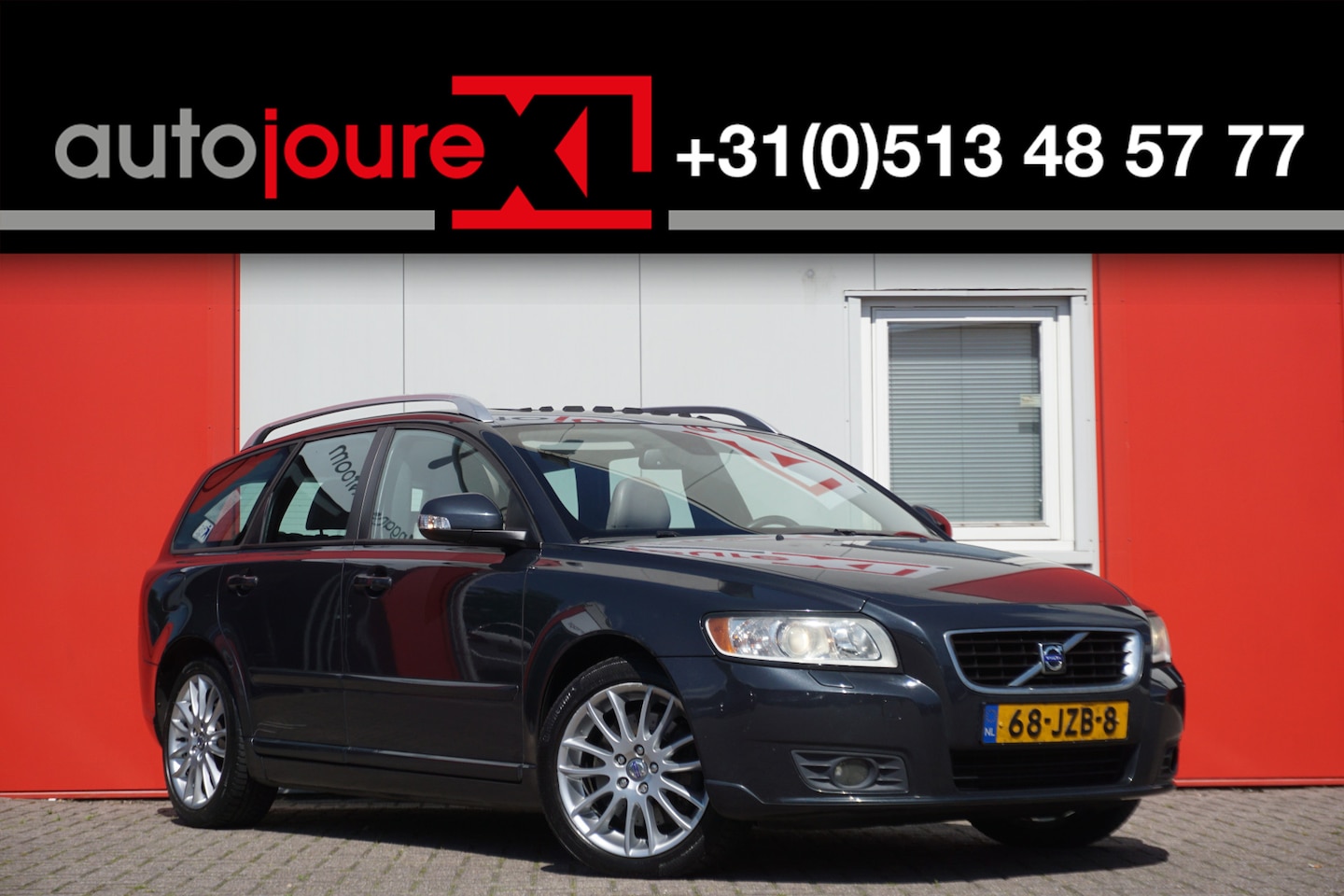 Volvo V50 - 2.4 D5 Edition II | Origineel NL | Schuif-/kanteldak | Leder | Airco | Cruise Control | Ra - AutoWereld.nl