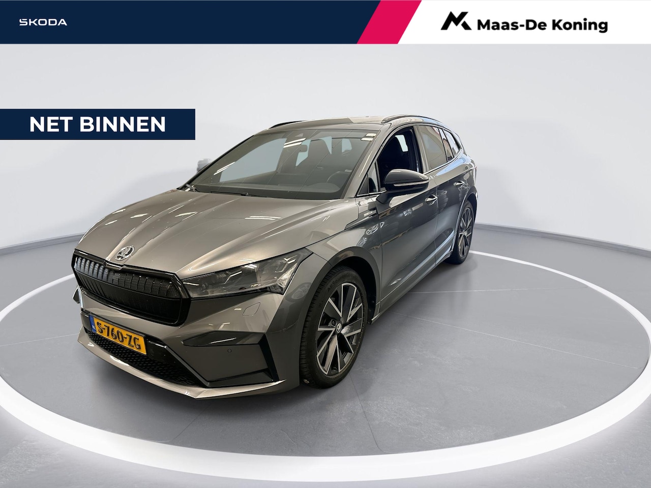 Skoda Enyaq iV - 60 180pk Sportline · Camera · Apple/Android Car Play · Navi · P-Sensoren · Elek. Achterkle - AutoWereld.nl