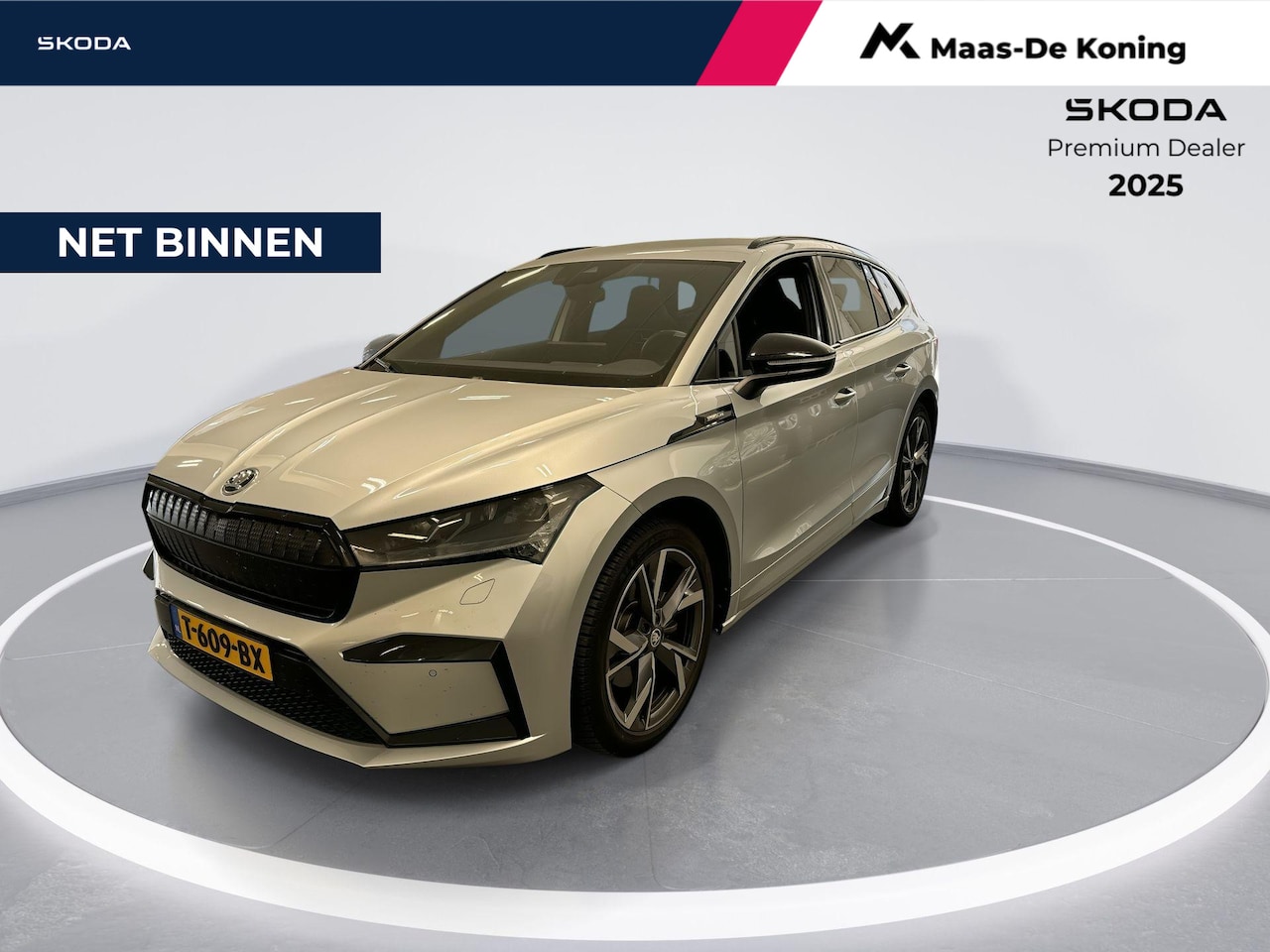 Skoda Enyaq iV - 60 180pk Sportline · Camera · Keyless · Apple/Android Car Play · Navi · P-Sensoren · Elek. - AutoWereld.nl
