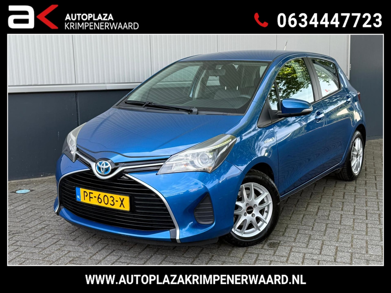 Toyota Yaris - 1.5 Hybrid Lease Airco Pdc Trekhaak Nieuwe Apk - AutoWereld.nl