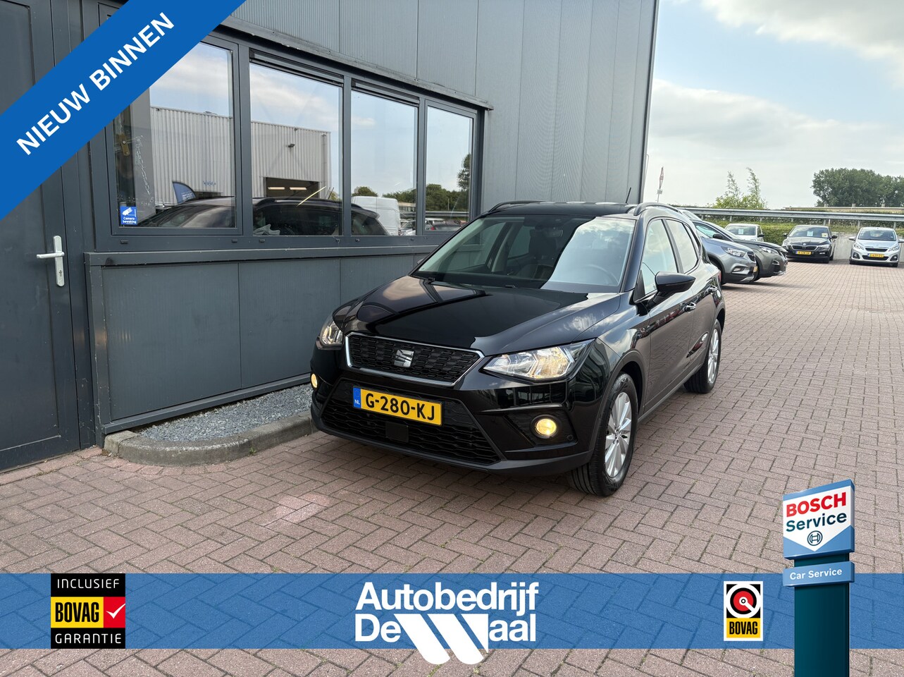 Seat Arona - 1.0 TSi Style Business Intense KEYLESS/CAMERA/NAVI/CARPLAY/ADAPT.CRUISE/PDC - AutoWereld.nl