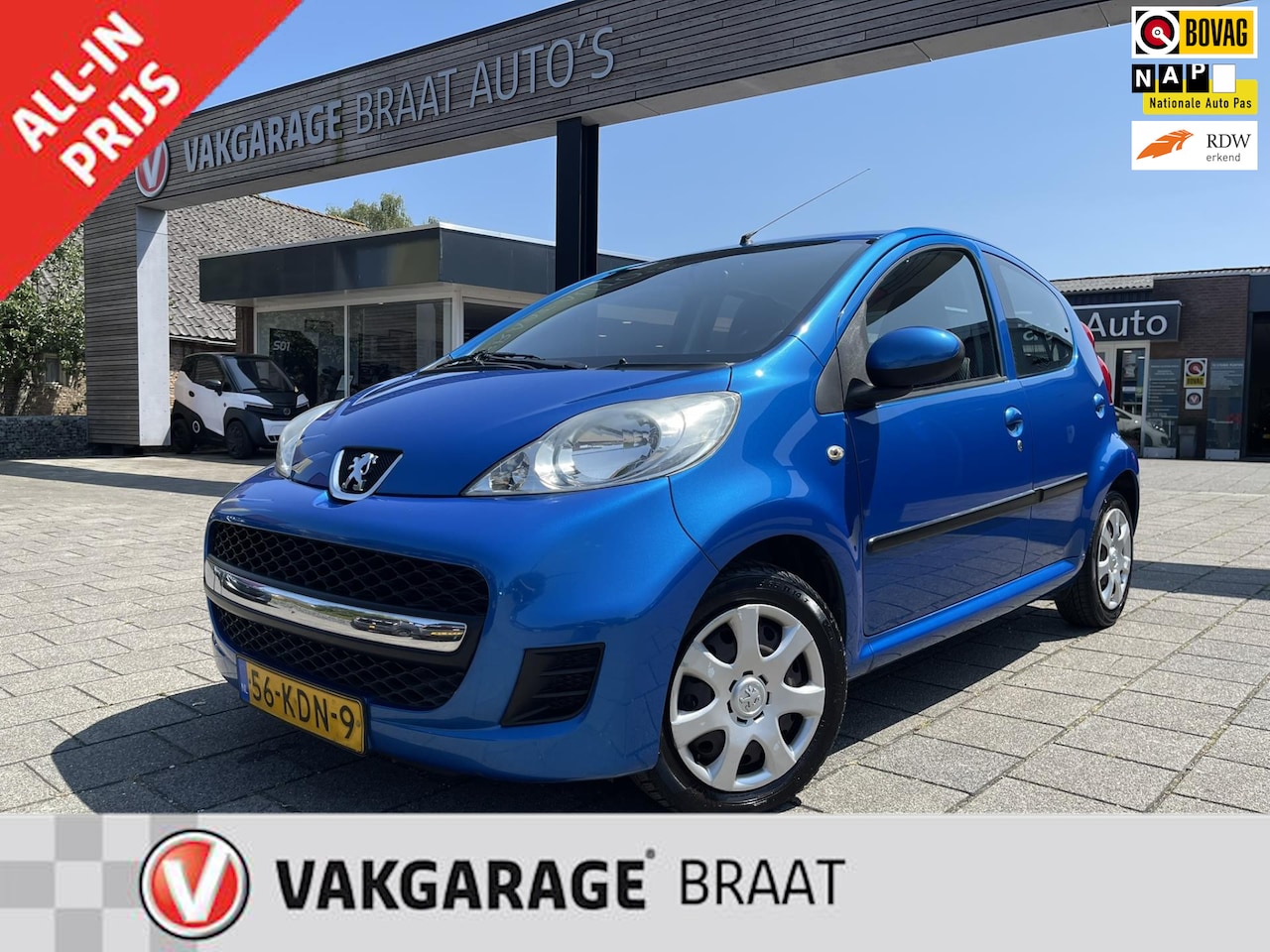 Peugeot 107 - 1.0 l AIRCO l ELEK. RAMEN l CPV l RIJKLAAR! - AutoWereld.nl