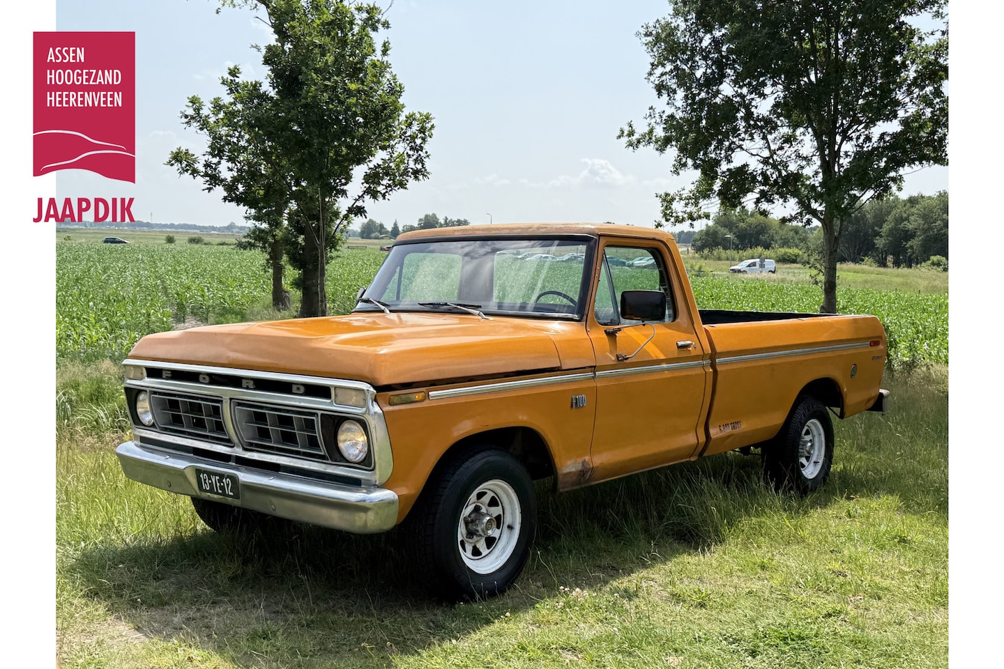 Ford F100 - BWJ 1976 Custom 460cui / 7,5l V8 PRACHTIGE F100 CUSTOM MET MOOIE PATINA - AutoWereld.nl