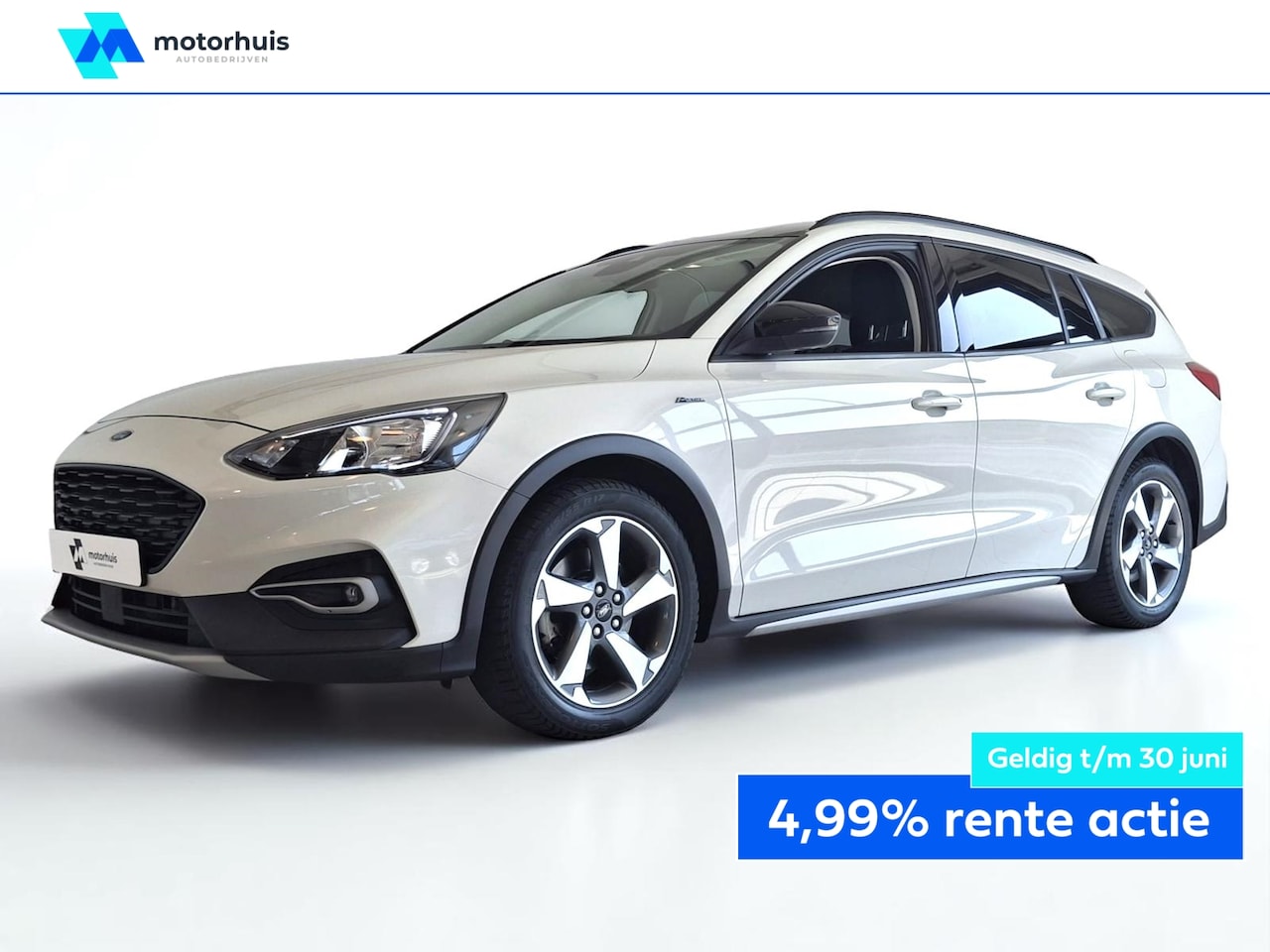 Ford Focus Wagon - 1.0 EcoBoost 125pk Active Business NAVI TREKHAAK - AutoWereld.nl