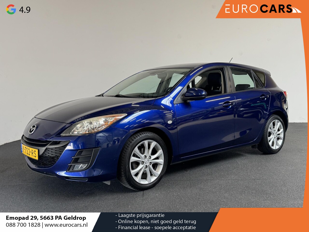 Mazda 3 - 1.6 TS Plus Airco Stoelverwarming Cruise control Lichtmetalen Velgen - AutoWereld.nl