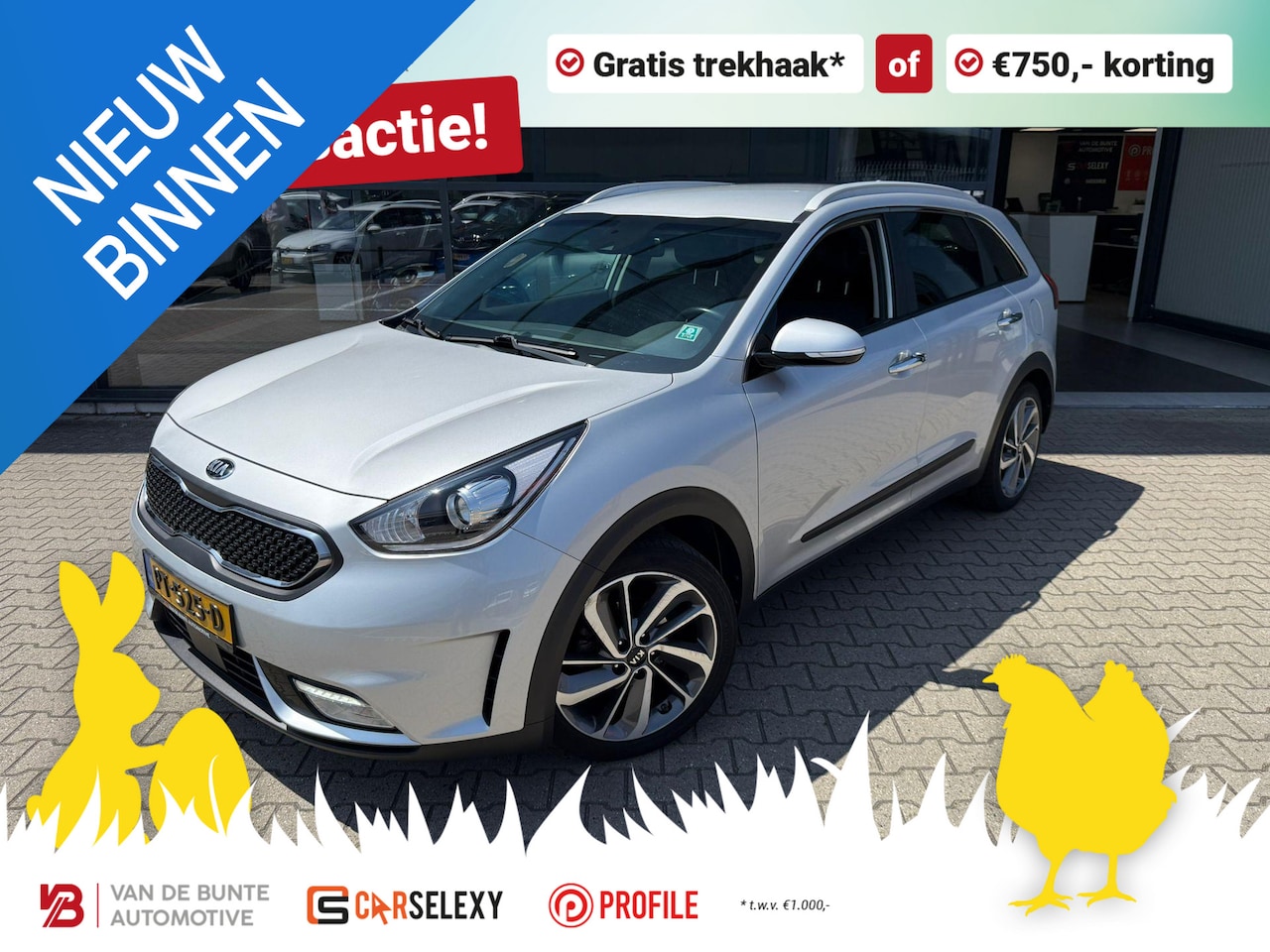 Kia Niro - 1.6 GDi Hybrid ExecutiveLine *Trekhaak & ACC* - AutoWereld.nl
