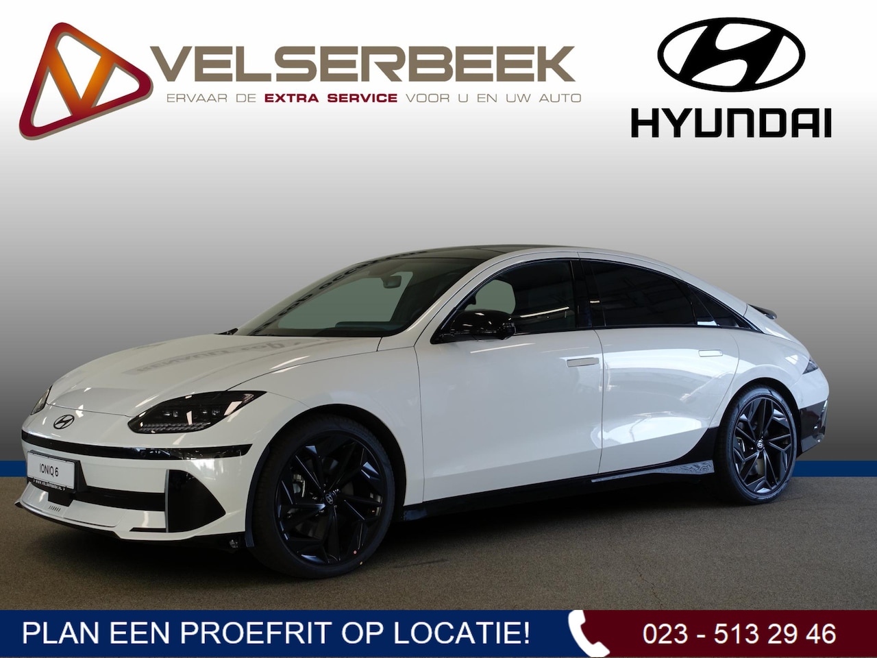 Hyundai IONIQ 6 - Lounge AWD 77 kWh * NIEUW / DIRECT RIJDEN * - AutoWereld.nl