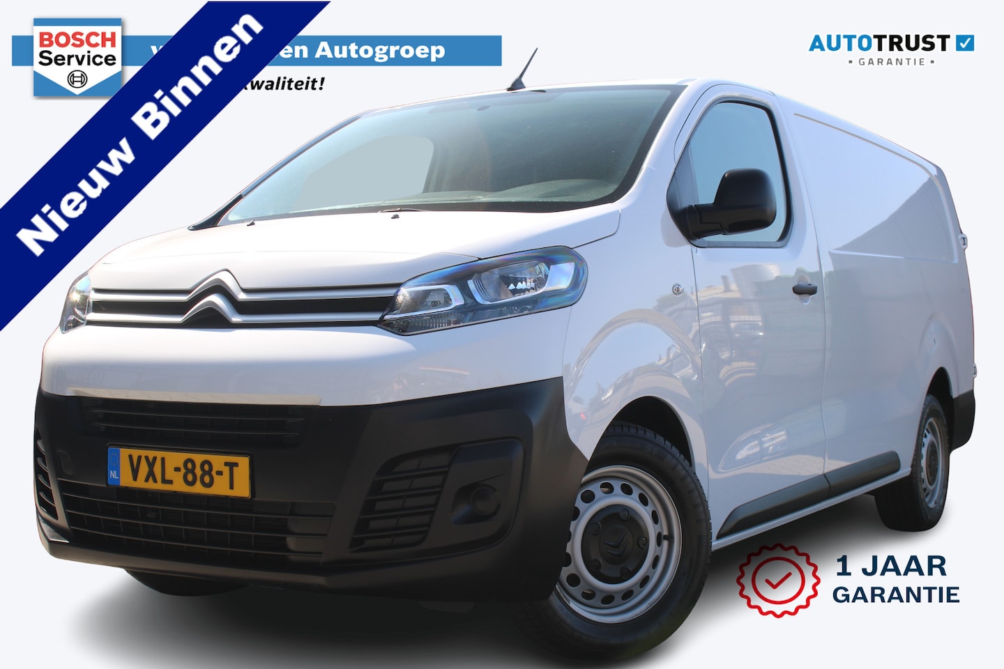 Citroën Jumpy - 1.5 BlueHDI 100 L2 | Incl. 12 maanden garantie | Airco | Bluetooth | Cruise control | Schu - AutoWereld.nl