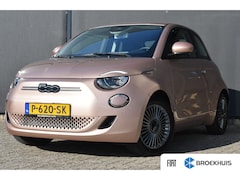Fiat 500e - 3+1 Icon 42 kWh 3 Fase | Navigatie | Climate Control | Dealeronderhouden | 16"LMV | Keyles