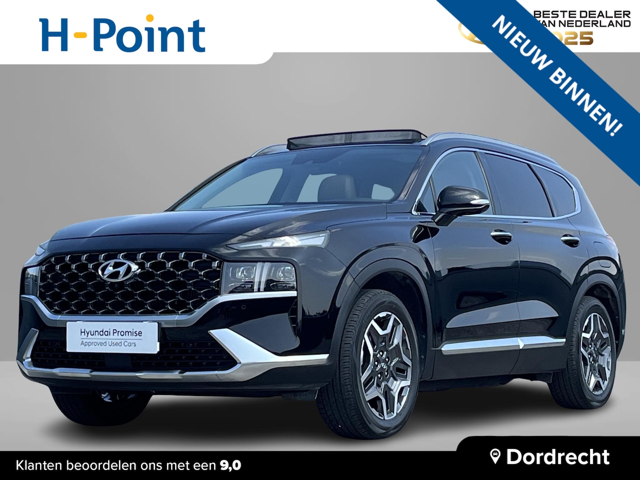 Hyundai Santa Fe - 1.6 T-GDI PHEV Premium Plus Sky 7p. | Lederen bekleding incl memory| Schuifkanteldak | Vie - AutoWereld.nl