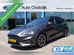 Ford Focus Wagon - 1.0 EcoBoost ST Line 125PK Automaat Winterpack Achteruitrijcamera Climate Cruise Navi 18"