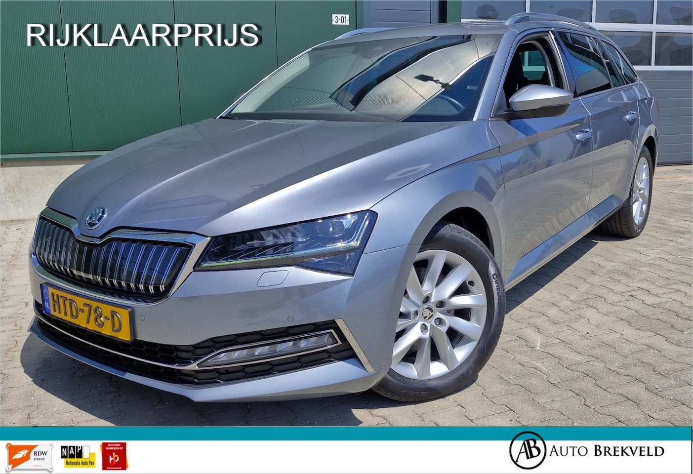 Skoda Superb Combi - 1.4 TSI iV DSG Style 218PK | PHEV | Rijklaarprijs | Navi | ACC | LED | Virtual cockpit - AutoWereld.nl