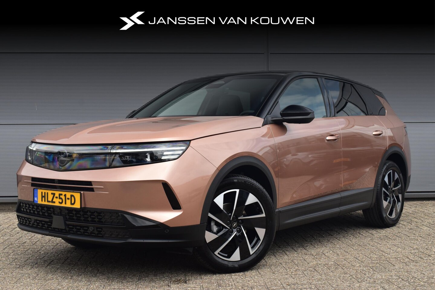 Opel Grandland - 1.2 Turbo Hybrid GS Nieuw model Grandland GS 600km 360 Camera Apple Carplay & Android Auto - AutoWereld.nl