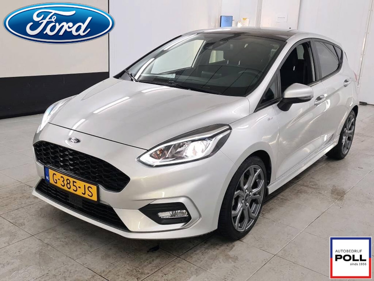 Ford Fiesta - 1.0 EcoBoost ST-Line Panoramadak Navi Climat Cruise Voorruitverwarming ST Dakspoiler Priva - AutoWereld.nl