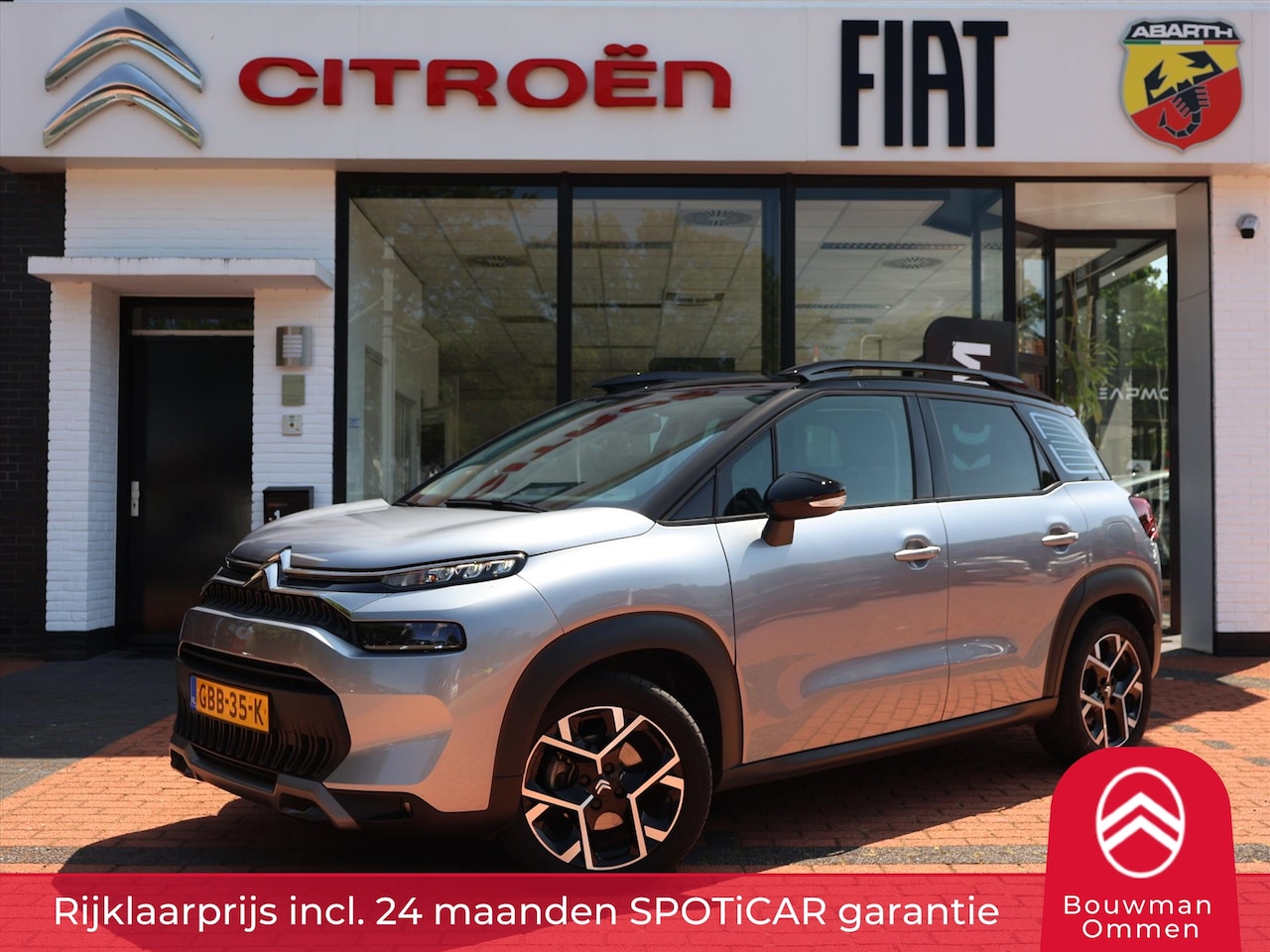 Citroën C3 Aircross - PureTech 130PK S&S EAT6 Automaat Max, Rijklaarprijs | Navigatie | Camera | DAB+ | Two Tone - AutoWereld.nl
