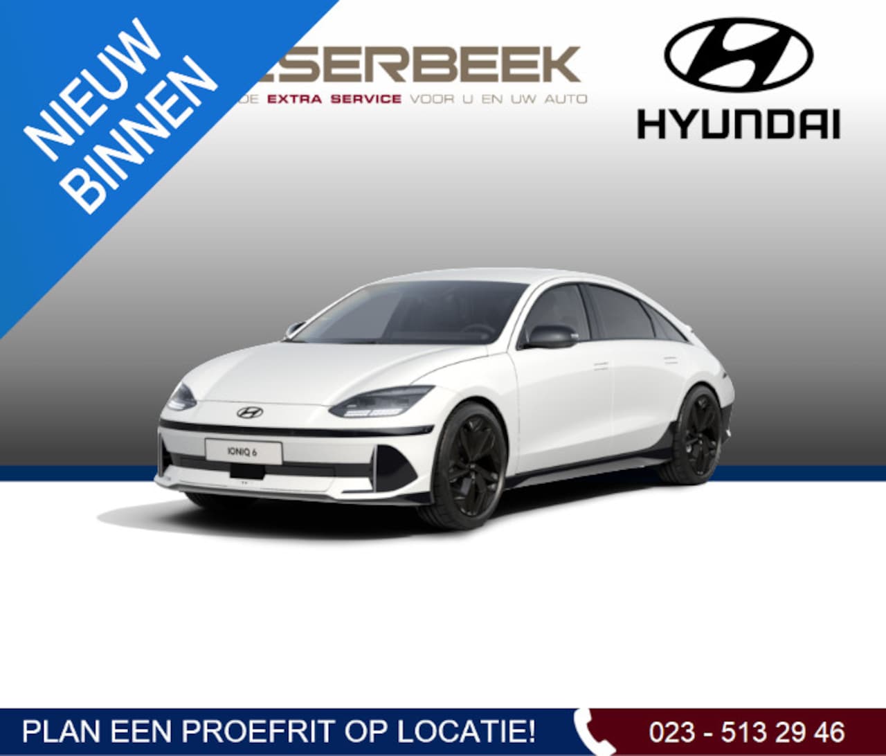 Hyundai IONIQ 6 - First Edition AWD 77.4 kWh **1600 KG TREKGEWICHT**NIEUW** - AutoWereld.nl