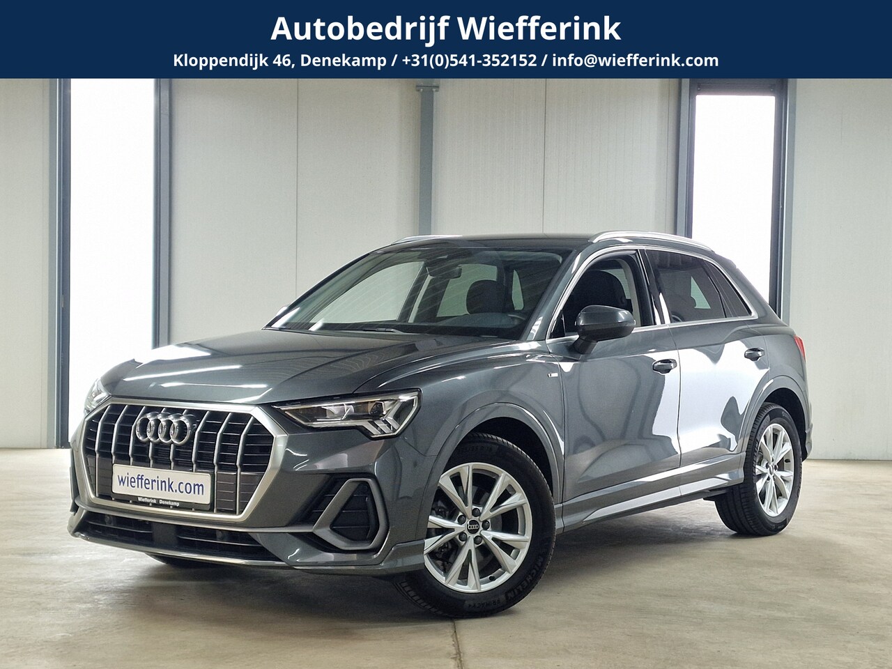Audi Q3 - 35 TFSI 150pk S-Tronic S-Line | Camera | Leder/alcantara, Cruise control - AutoWereld.nl