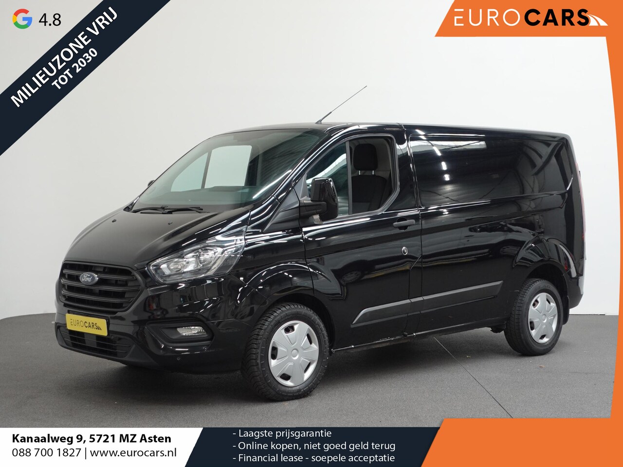 Ford Transit Custom - 131pk Automaat L1H1 Parkeersensoren Cruisecontrol Airco Euro6 Bluetooth - AutoWereld.nl