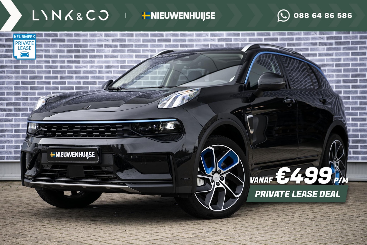 Lynk & Co 01 - 1.5 Plug-in Hybride | Panoramadak | Adaptive cruise control | LED koplampen | 360° Camera - AutoWereld.nl